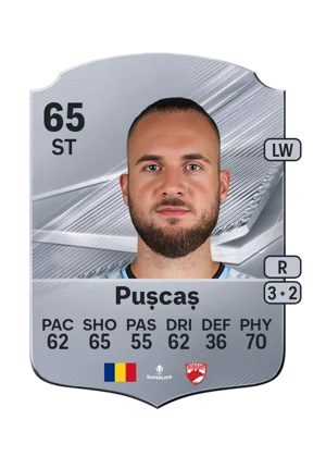 Pușcaș - 65 - Rare EA FC 27 card