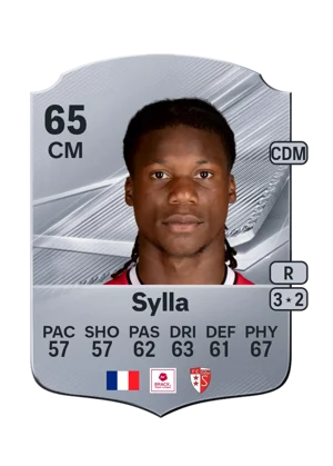 Sylla - 65 - Rare EA FC 27 card