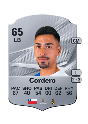 Cordero - 65 - Rare EA FC 27 card
