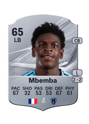 Mbemba - 65 - Rare EA FC 27 card
