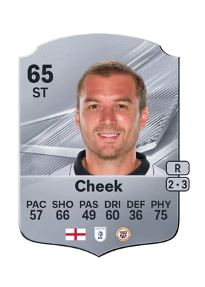 Cheek - 65 - Rare EA FC 27 card