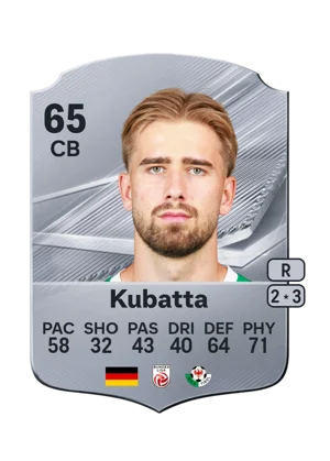 Kubatta - 65 - Rare EA FC 27 card