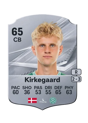 Kirkegaard - 65 - Rare EA FC 27 card