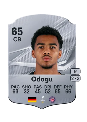 Odogu - 65 - Rare EA FC 27 card