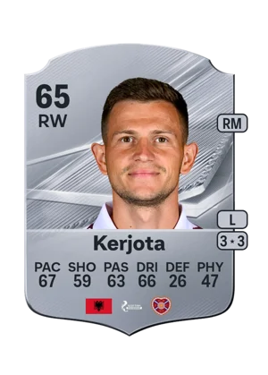 Kerjota - 65 - Rare EA FC 27 card