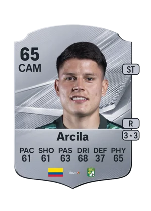 Arcila - 65 - Rare EA FC 27 card