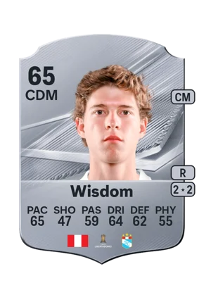 Wisdom - 65 - Rare EA FC 27 card