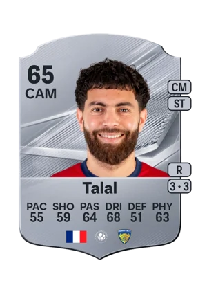Talal - 65 - Rare EA FC 27 card