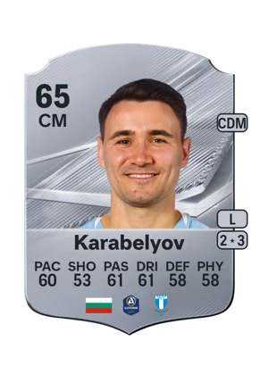 Karabelyov - 65 - Rare EA FC 27 card