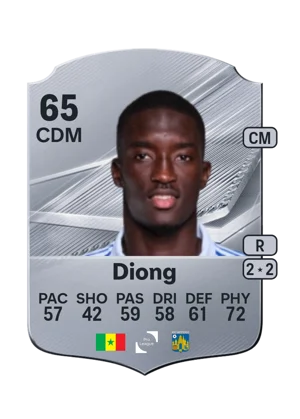Diong - 65 - Rare EA FC 27 card