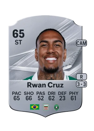 Rwan Cruz - 65 - Rare EA FC 27 card