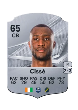 Cissé - 65 - Rare EA FC 27 card