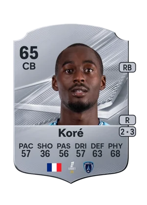 Koré - 65 - Rare EA FC 27 card