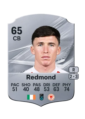 Redmond - 65 - Rare EA FC 27 card