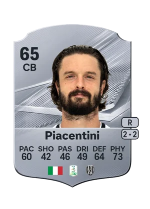 Piacentini - 65 - Rare EA FC 27 card