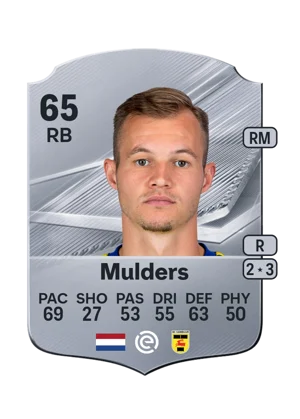 Mulders - 65 - Rare EA FC 27 card