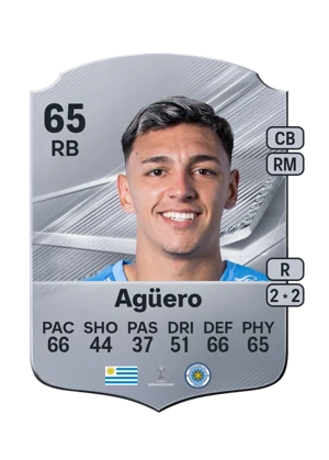 Agüero - 65 - Rare EA FC 27 card