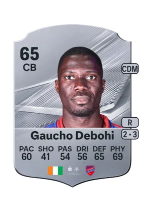 Gaucho Debohi - 65 - Rare EA FC 27 card