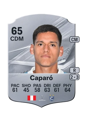 Caparó - 65 - Rare EA FC 27 card