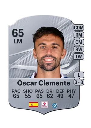 Óscar Clemente - 65 - Rare EA FC 27 card