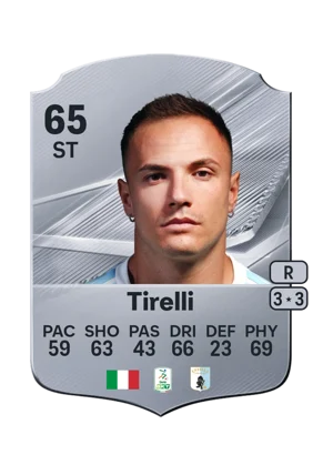 Tirelli - 65 - Rare EA FC 27 card