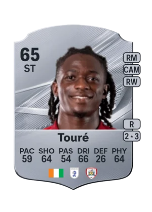 Touré - 65 - Rare EA FC 27 card