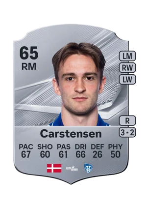 Carstensen - 65 - Rare EA FC 27 card