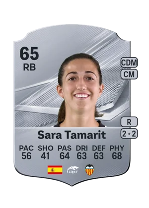 Sara Tamarit - 65 - Rare EA FC 27 card