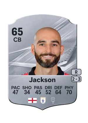 Jackson - 65 - Rare EA FC 27 card