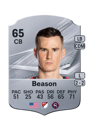 Beason - 65 - Rare EA FC 27 card