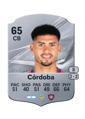 Córdoba - 65 - Rare EA FC 27 card
