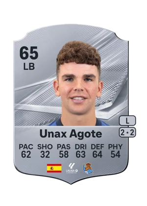 Unax Agote - 65 - Rare EA FC 27 card