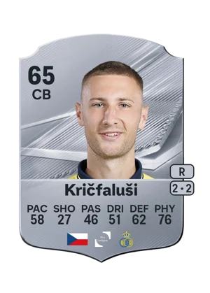 Kričfaluši - 65 - Rare EA FC 27 card