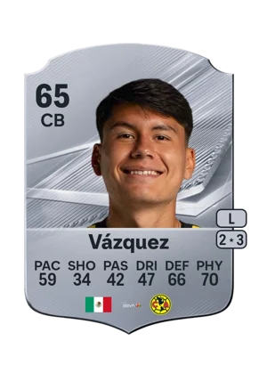 Vázquez - 65 - Rare EA FC 27 card