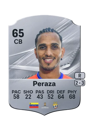 Peraza - 65 - Rare EA FC 27 card