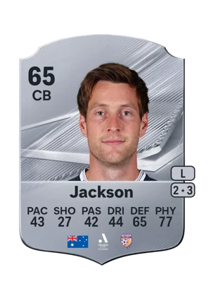 Jackson - 65 - Rare EA FC 27 card