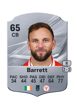 Barrett - 65 - Rare EA FC 27 card
