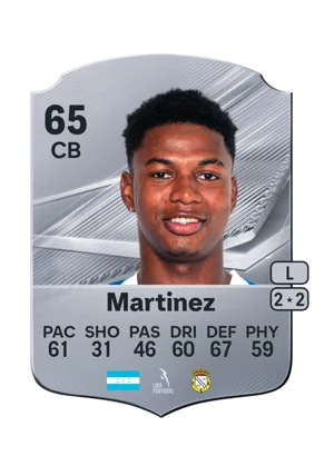 Martinez - 65 - Rare EA FC 27 card