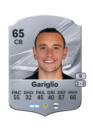 Gariglio - 65 - Rare EA FC 27 card