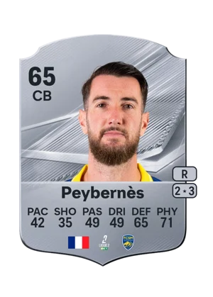 Peybernès - 65 - Rare EA FC 27 card