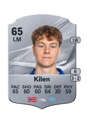 Kilen - 65 - Rare EA FC 27 card