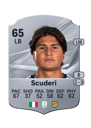 Scuderi - 65 - Rare EA FC 27 card