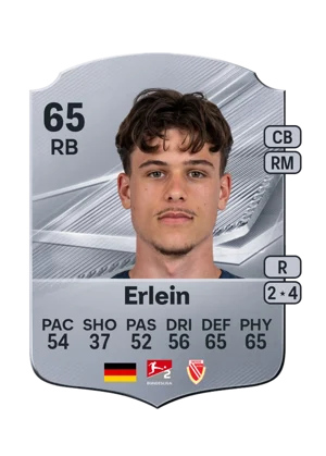 Erlein - 65 - Rare EA FC 27 card