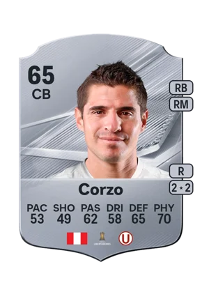 Corzo - 65 - Rare EA FC 27 card