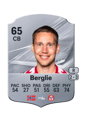 Berglie - 65 - Rare EA FC 27 card
