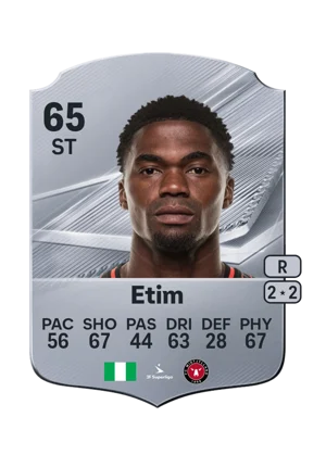 Etim - 65 - Rare EA FC 27 card