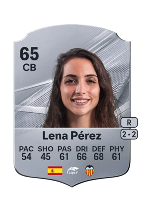 Lena Pérez - 65 - Rare EA FC 27 card