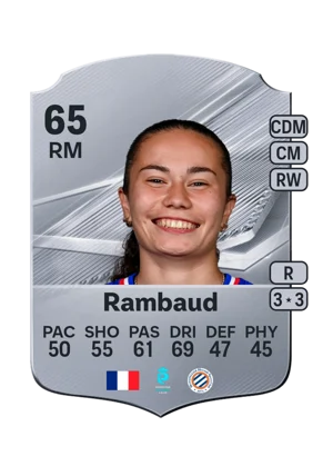 Rambaud - 65 - Rare EA FC 27 card