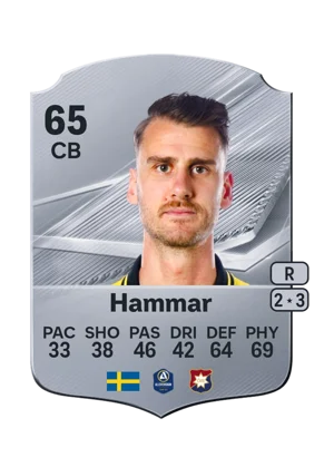Hammar - 65 - Rare EA FC 27 card
