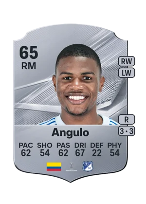 Angulo - 65 - Rare EA FC 27 card